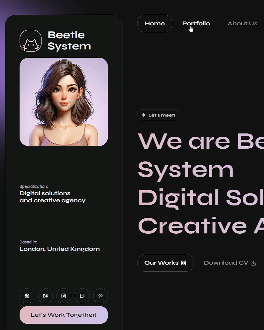 Personal Portfolio Website